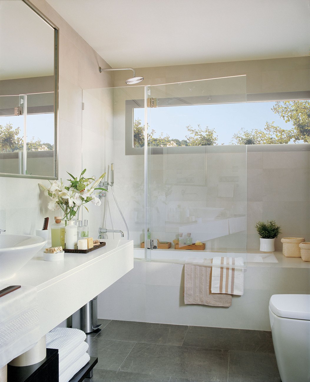 A bathroom left clean and tidy
