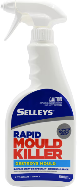 A supermarket mould spray